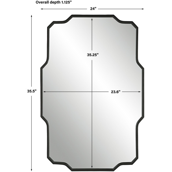 Casmus Iron Wall Mirror