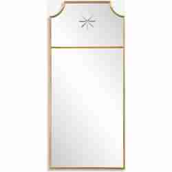 Caddington-Tall Brass Mirror