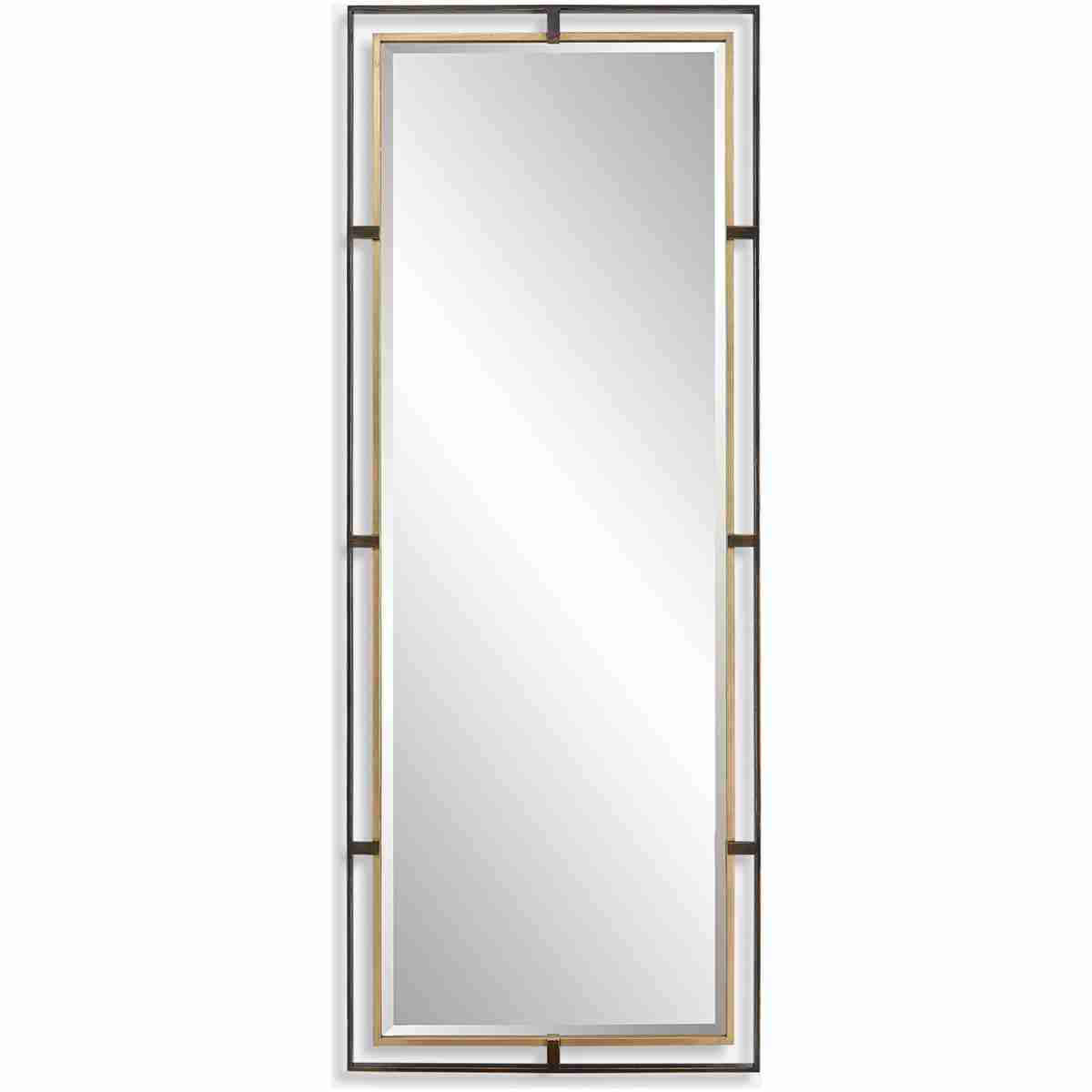 Carrizo-Tall Bronze &Amp; Gold Mirror