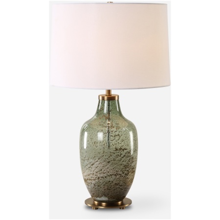 Chianti-Olive Glass Table Lamp