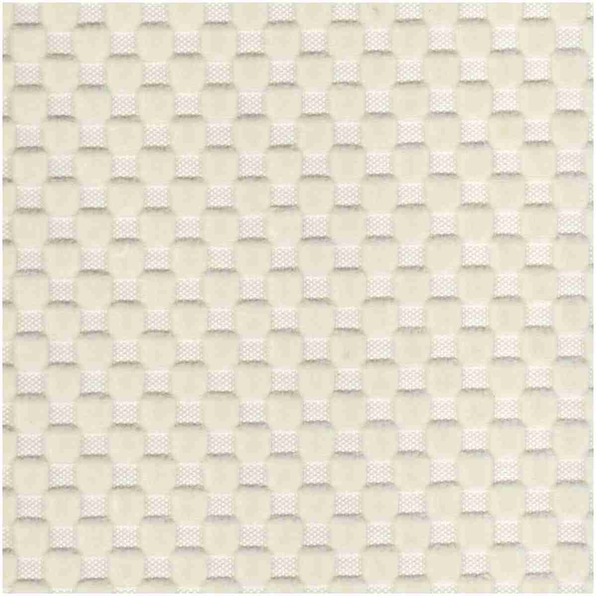 Checker/Ivory - Multi Purpose Fabric Suitable For Drapery