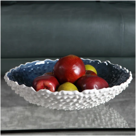 Uttermost Ciji White Bowl