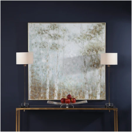 Uttermost Cotton Woods Hand Painted Canvas