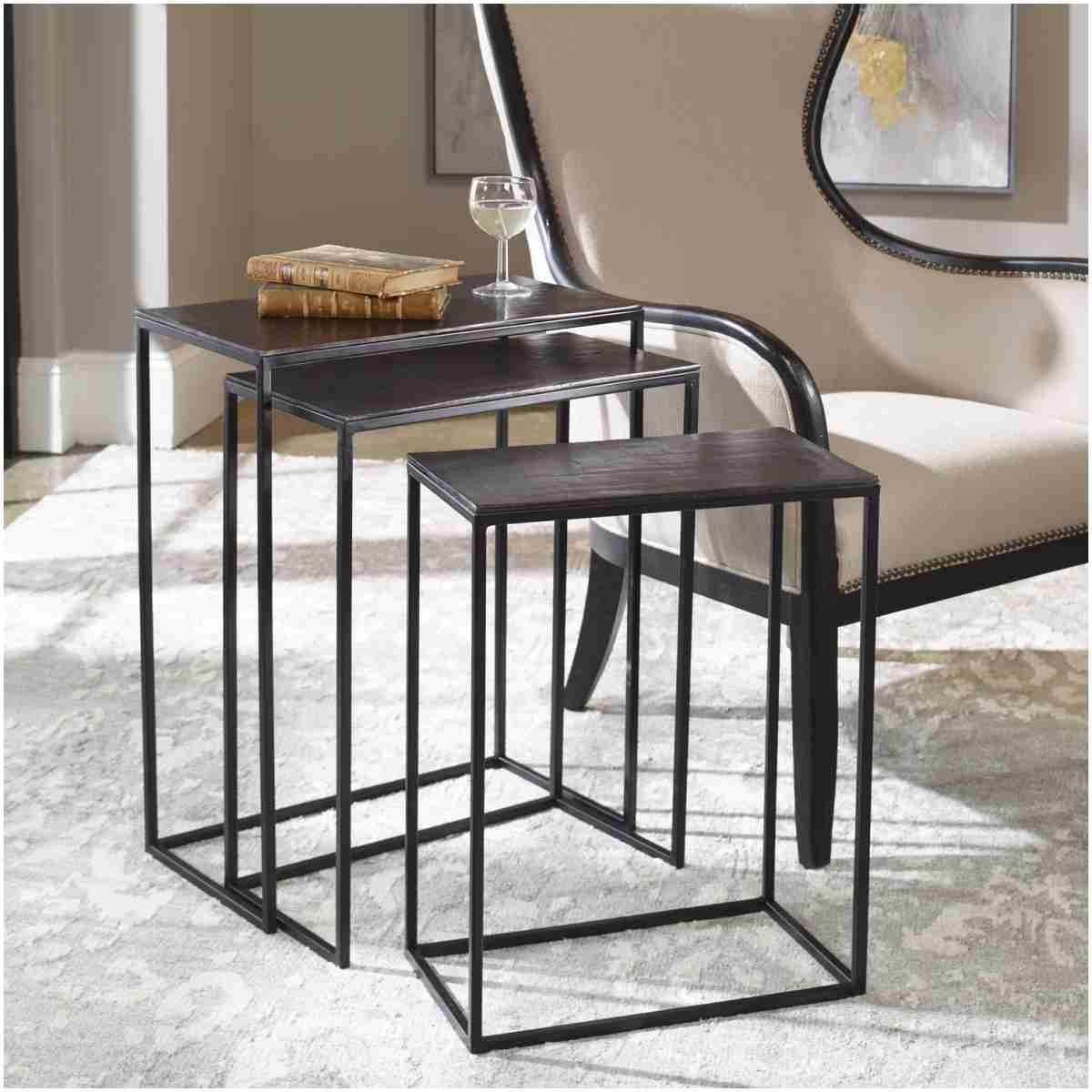 Uttermost Coreene Iron Nesting Tables S/3