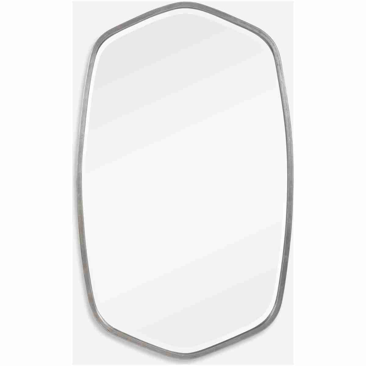 Duronia-Brushed Silver Mirror