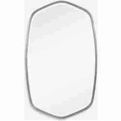 Duronia-Brushed Silver Mirror