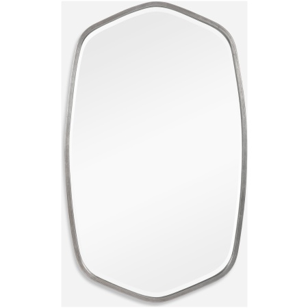 Duronia-Brushed Silver Mirror