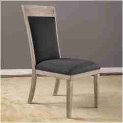 Uttermost Encore Dark Gray Armless Chair