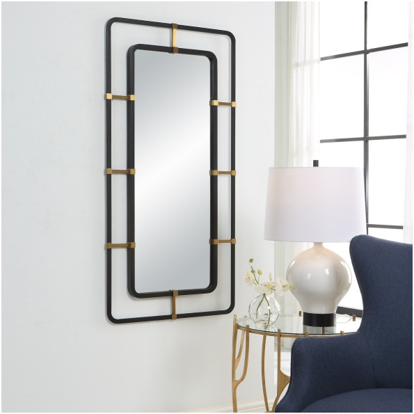 Uttermost Escapade Industrial Mirror