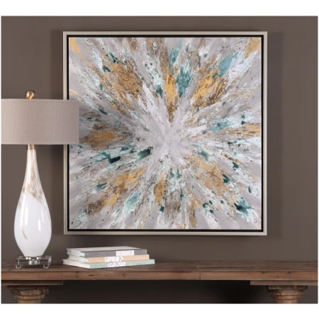 Uttermost Exploding Star Modern Abstract Art