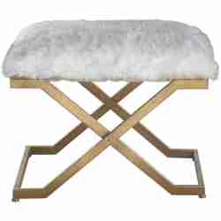 Farran-Fur Small Bench