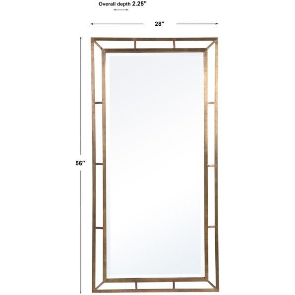 Farrow Copper Industrial Mirror