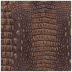 FACROCK/BROWN - Faux Leathers Fabric Suitable For Upholstery And Pillows Only - Carrollton