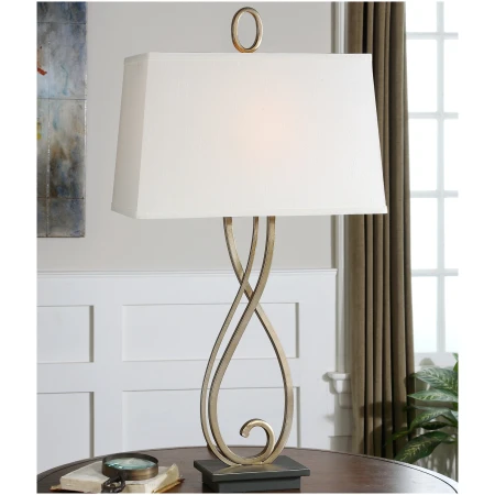 Uttermost Ferndale Scroll Metal Lamp