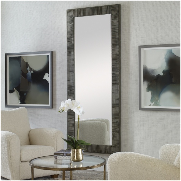 Uttermost Figaro Oversized Wooden Mirror