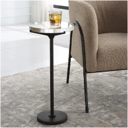 Uttermost Forge Industrial Accent Table