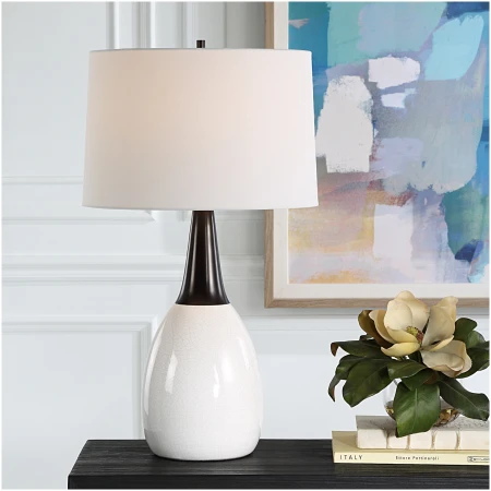 Uttermost Fralin White Table Lamp