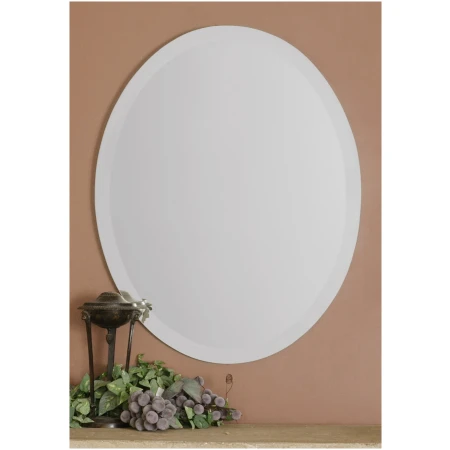 Uttermost Frameless Vanity Oval Mirror