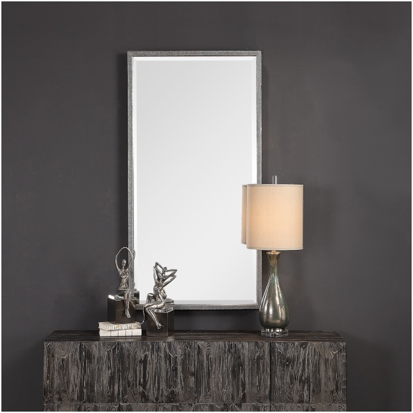 Uttermost Gabelle Metallic Silver Mirror