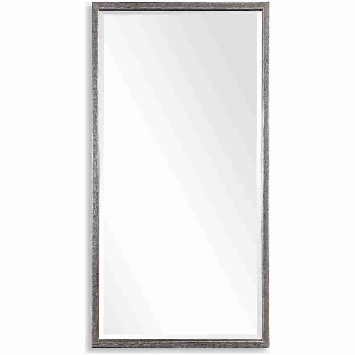 Gabelle-Metallic Silver Mirror