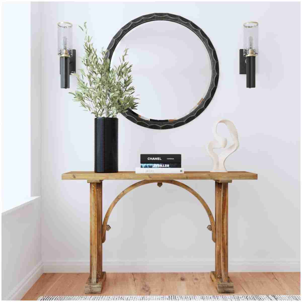 Uttermost Genessis Reclaimed Wood Console Table