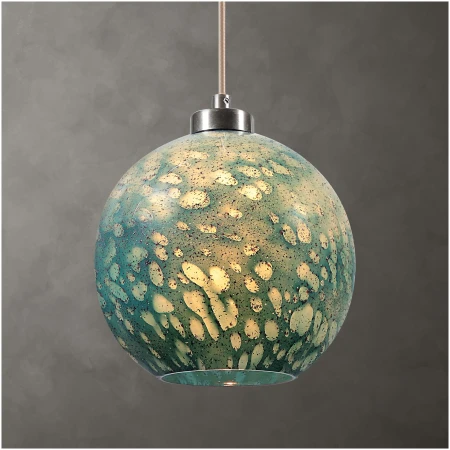 Uttermost Gemblue1 Light Mini Pendant