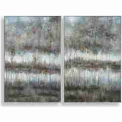 Gray Reflections-Landscape Art