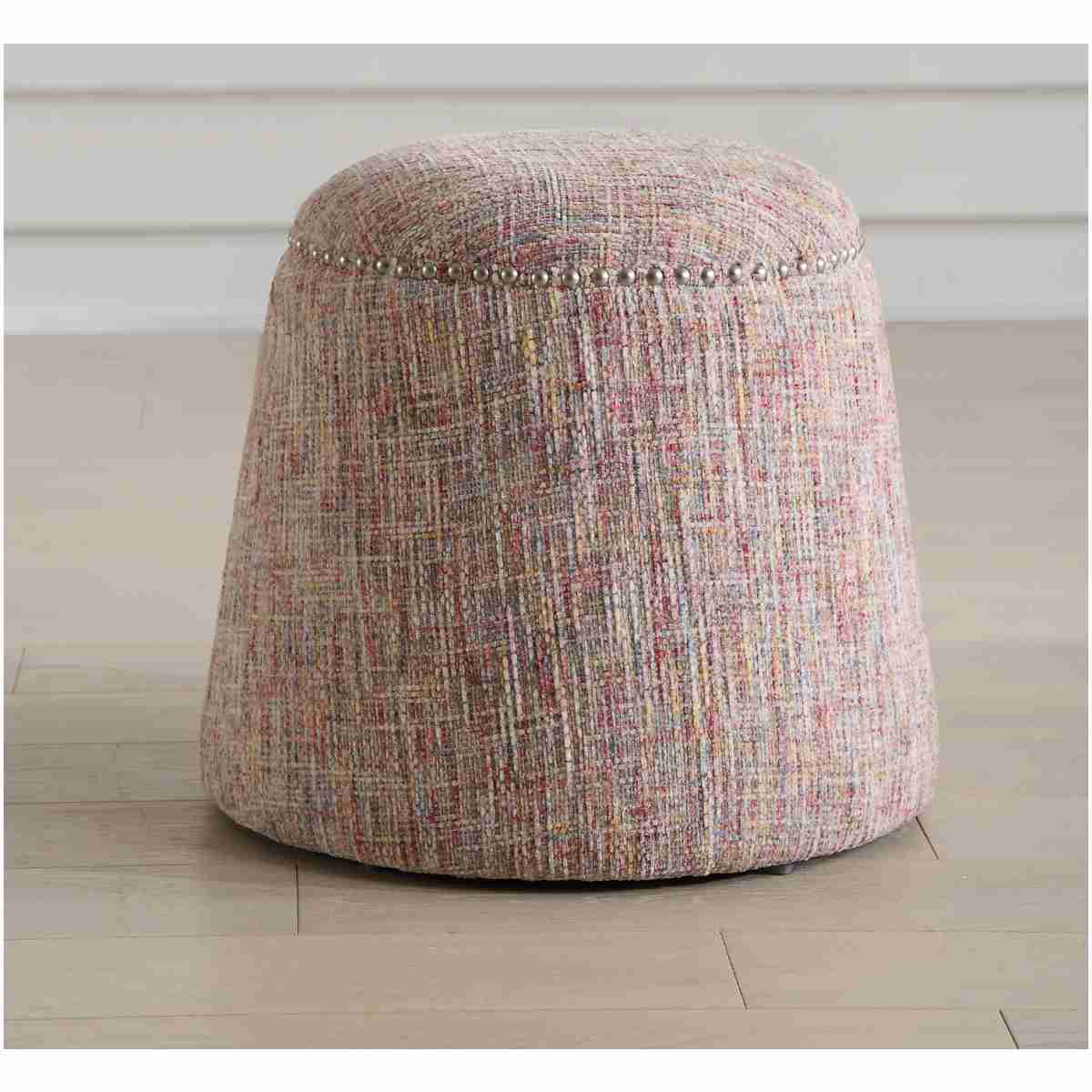 Uttermost Gumdrop Confetti Chenille Ottoman