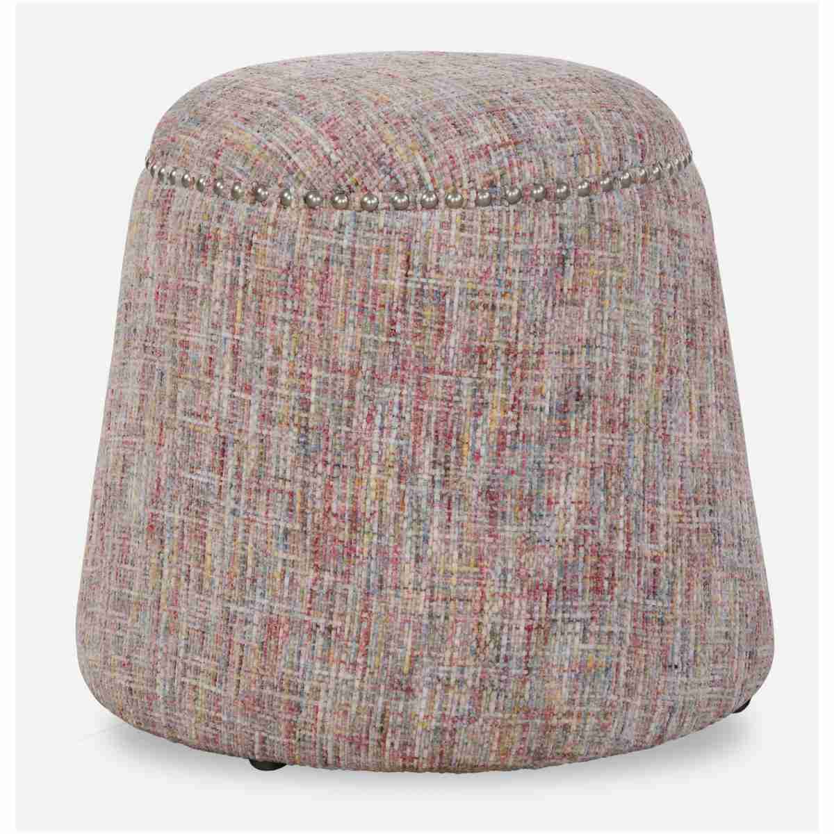 Gumdrop-Accent Stool &Amp; Ottoman