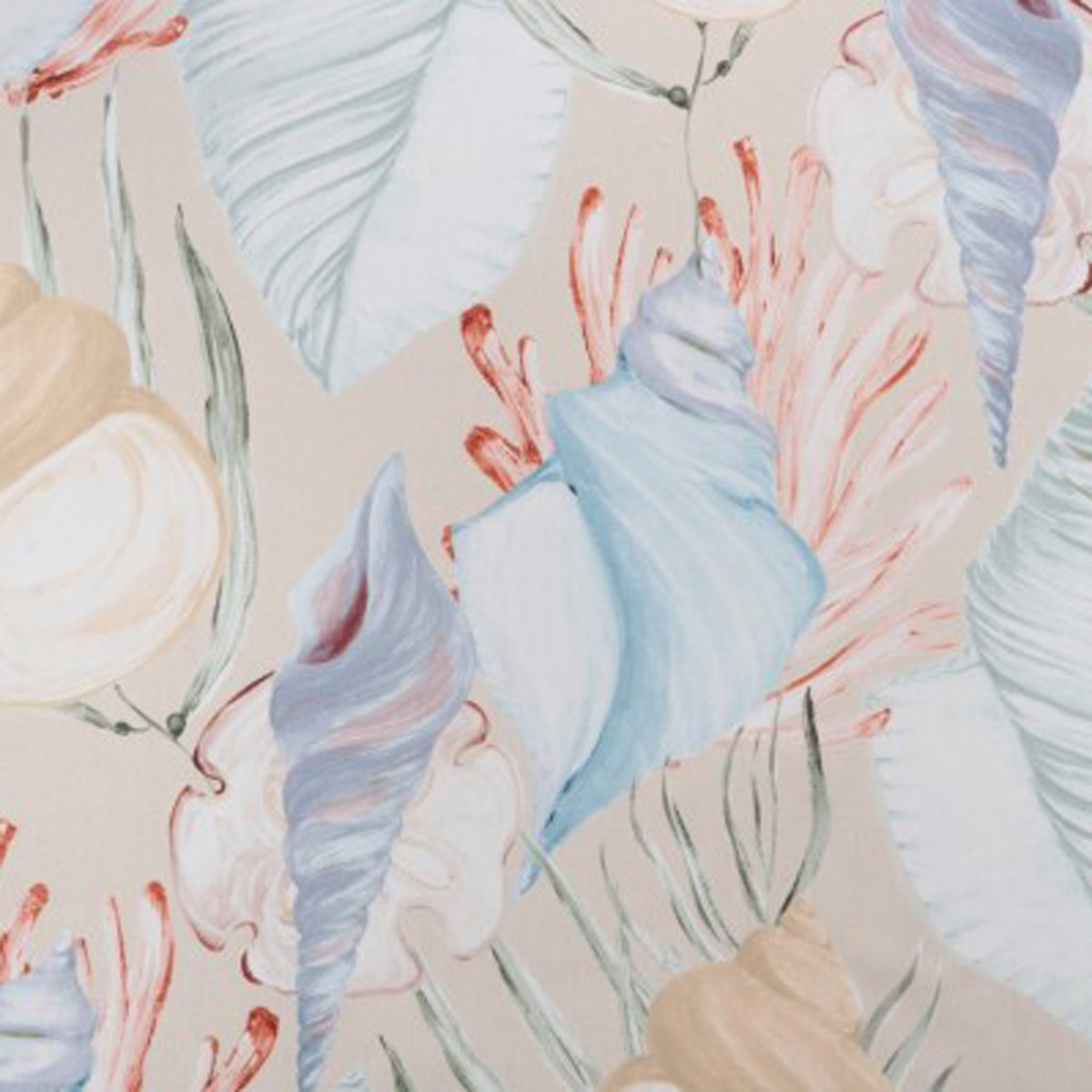 H-Seashells/Multi – Fabric