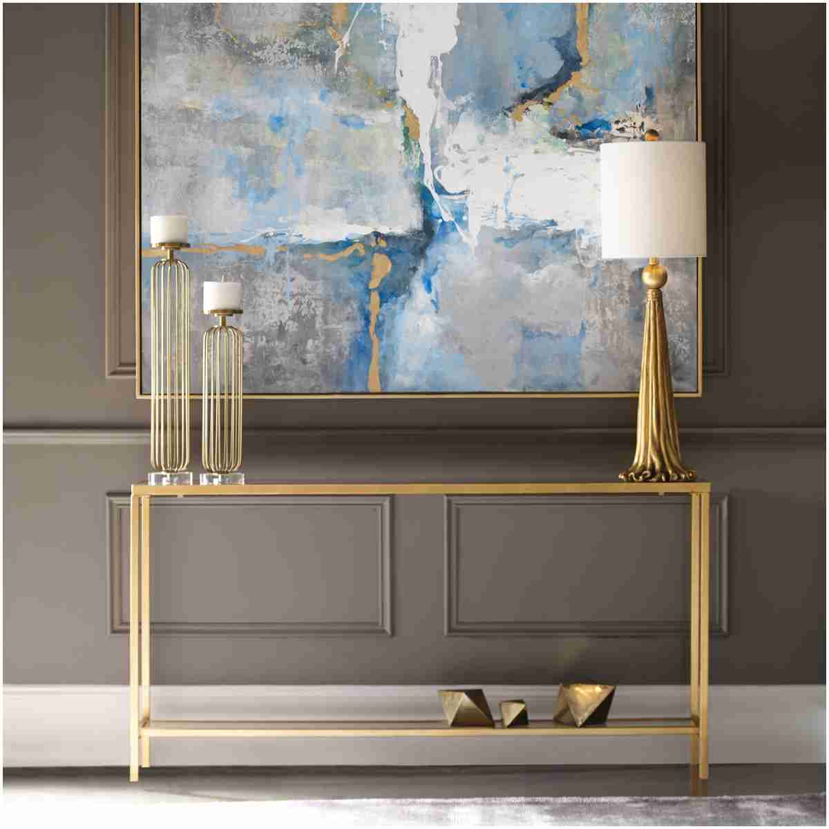 Uttermost Hayley Gold Console Table