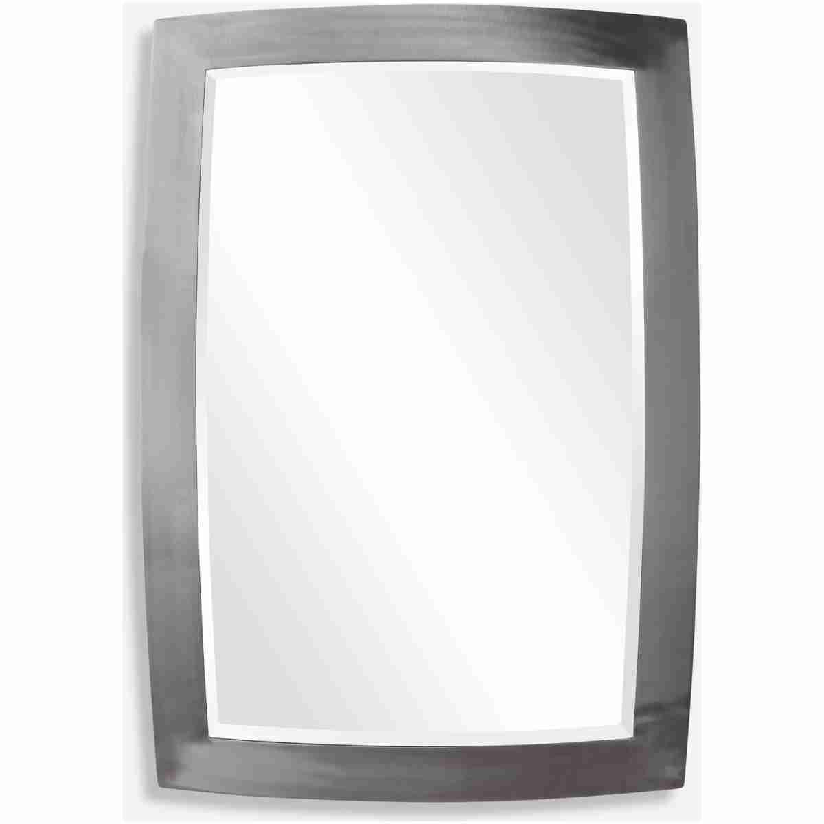 Haskill-Brushed Nickel Mirror