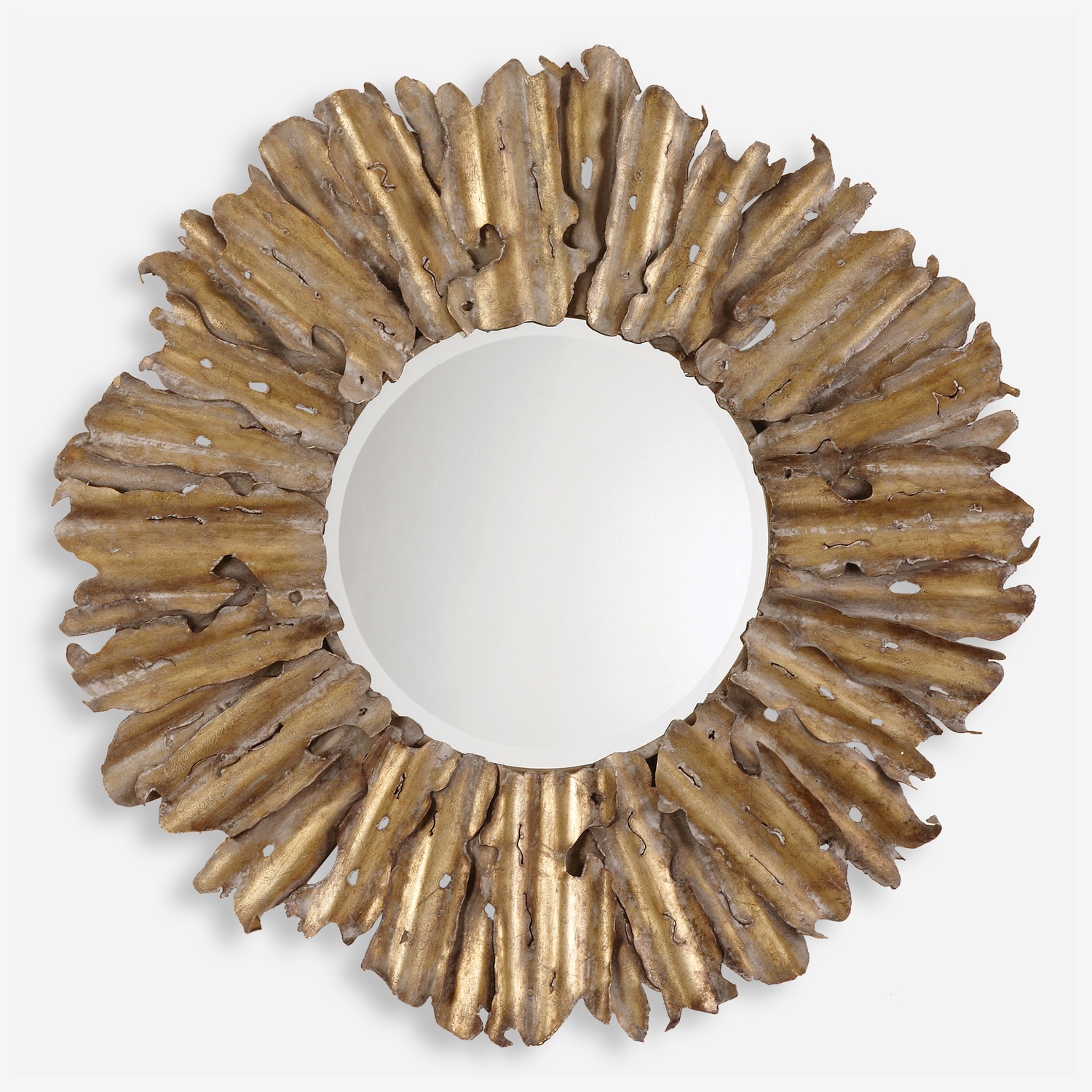 Hemani-Modern Round Sunburst Mirrors