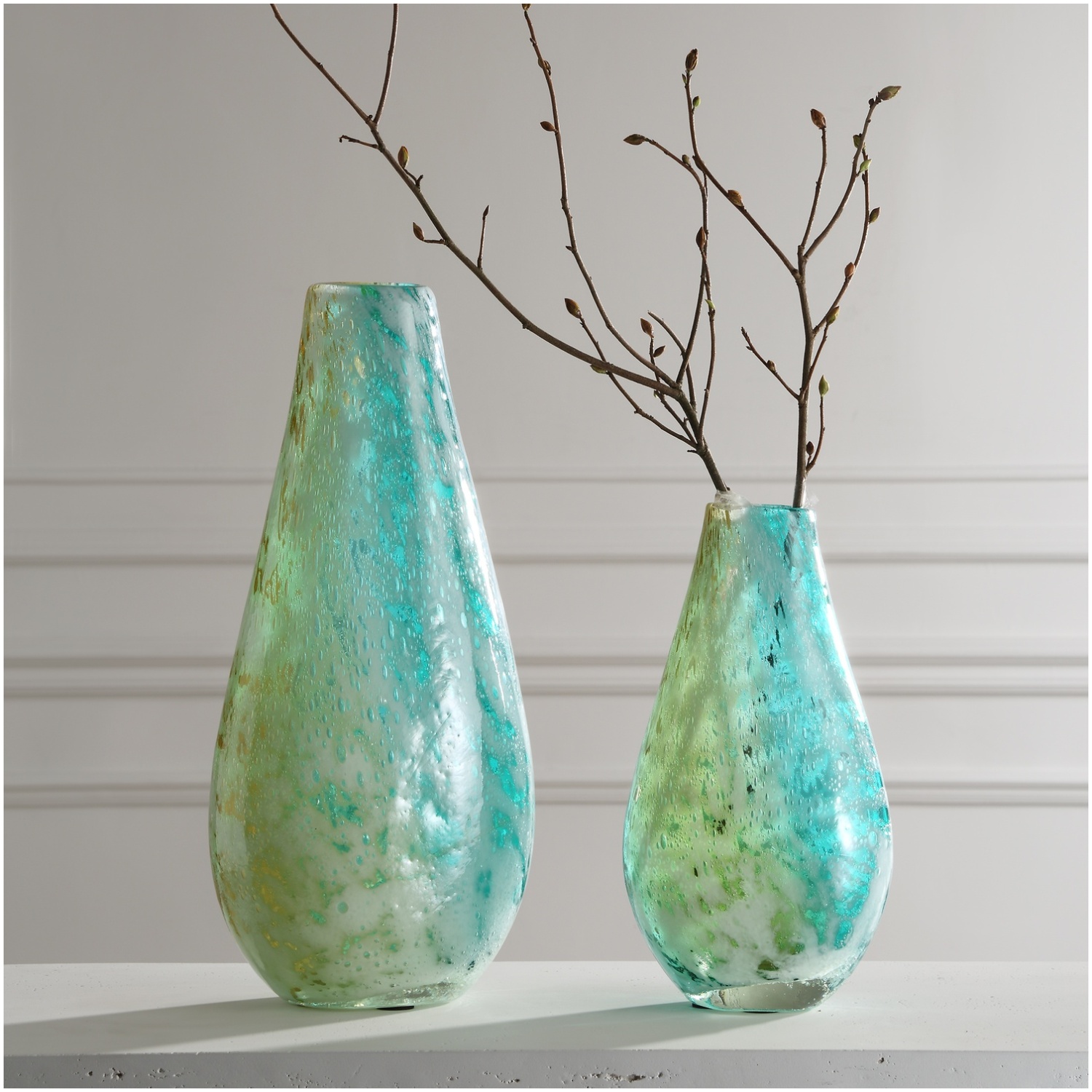 High Tide Glass Vases