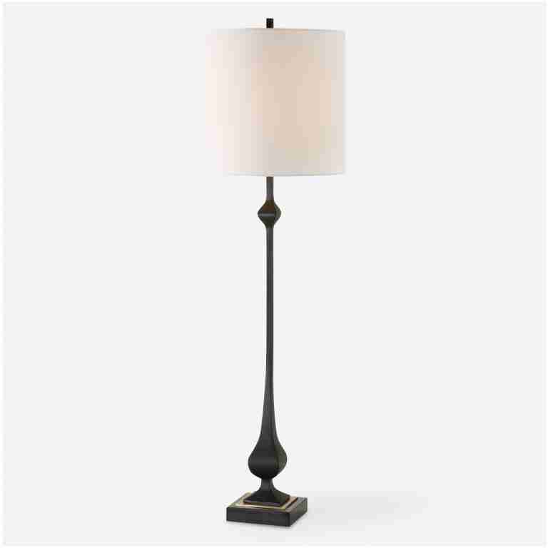 Hightower-Black Buffet Lamp