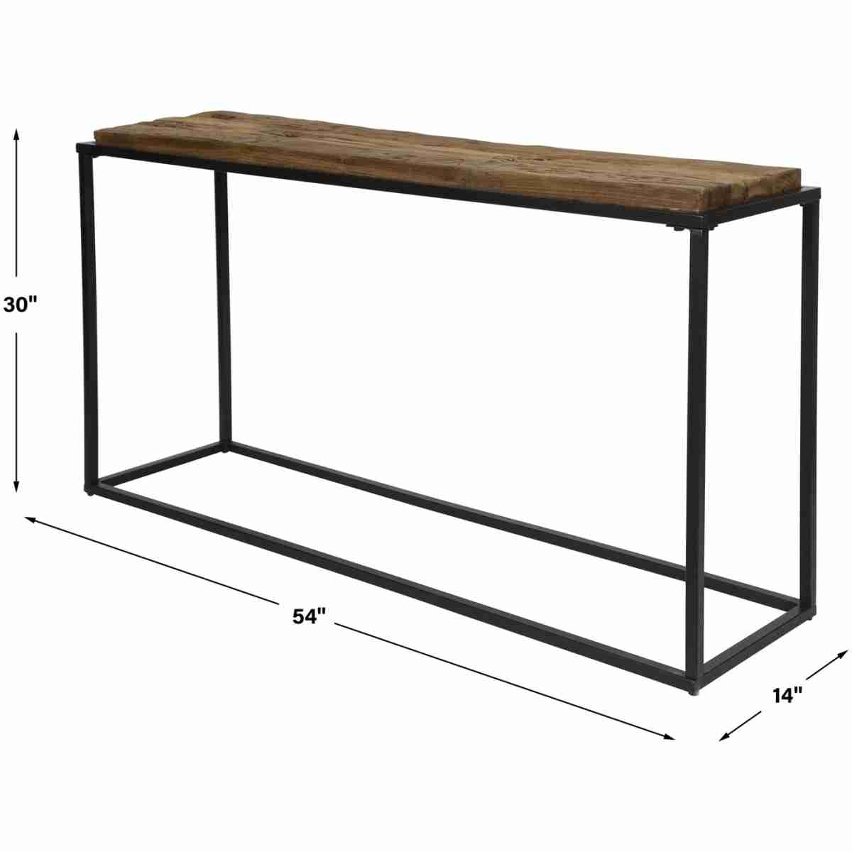 Holston Salvaged Wood Console Table