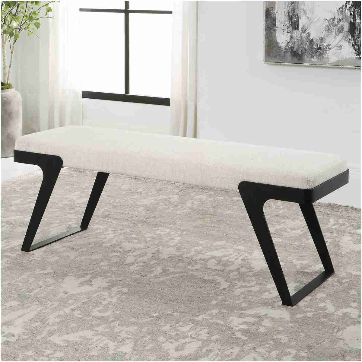 Uttermost Hover Modern Bench