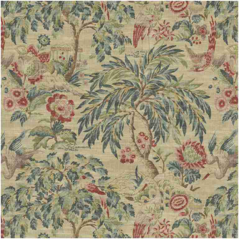 Pk-Horris/Teastain - Prints Fabric Suitable For Drapery