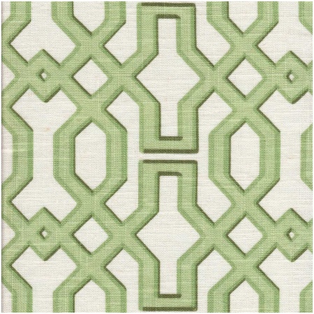 HUGH/GREEN - Prints Fabric Suitable For Drapery