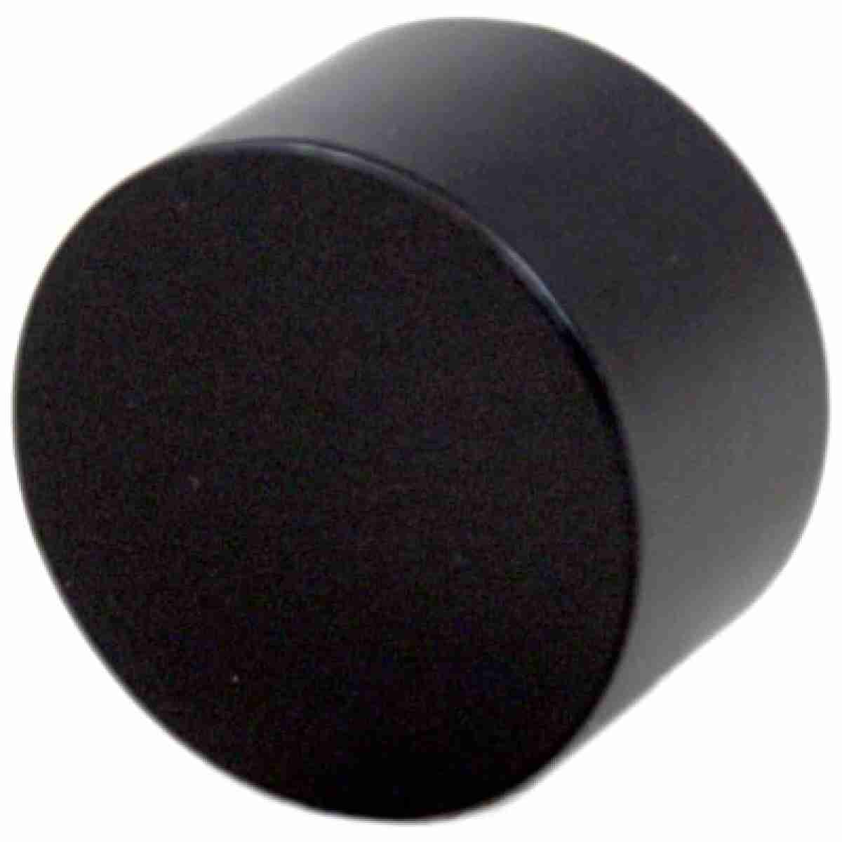 Finial End Cap 1/Black - Hardware Fabric  - Carrollton