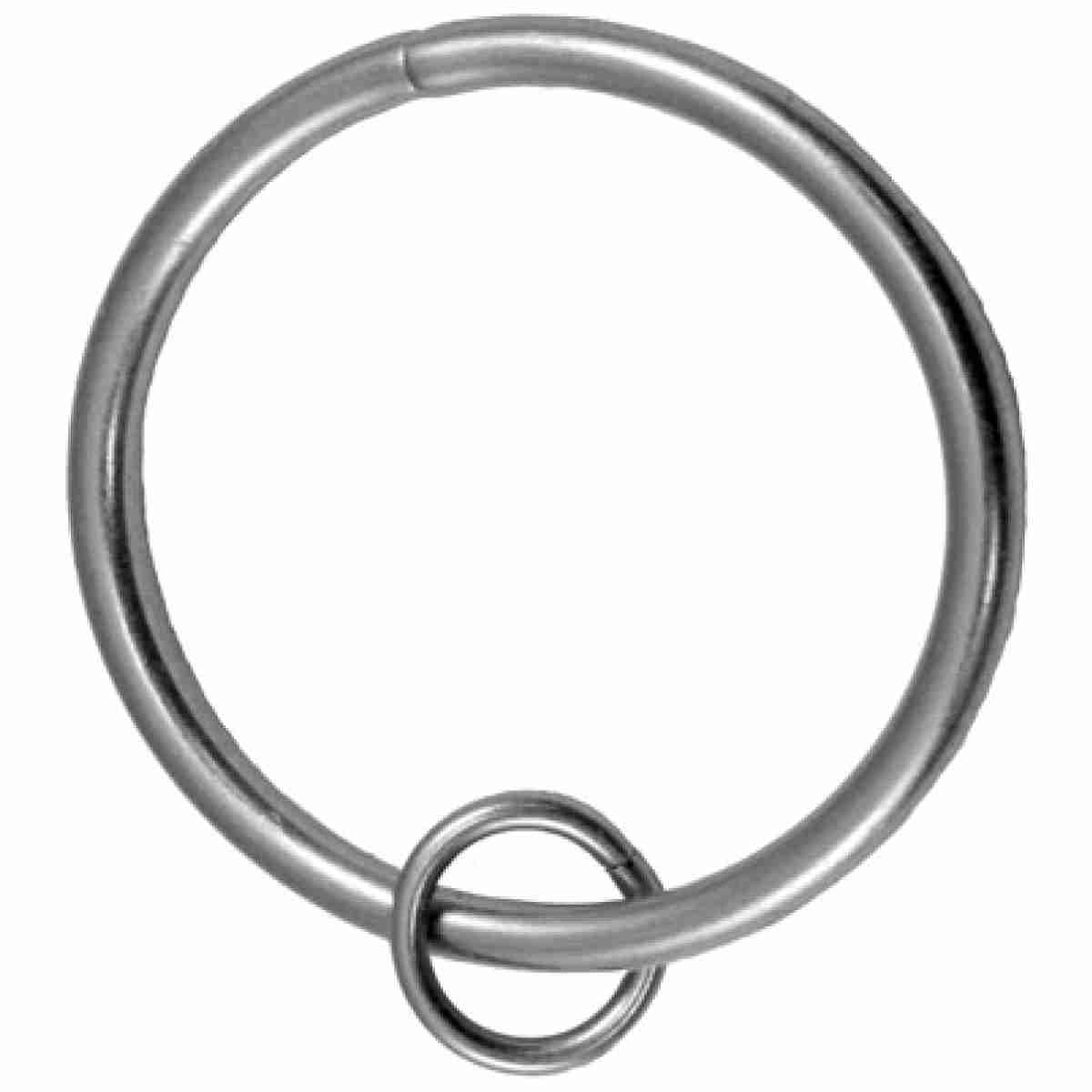 Rings Double 7Pk 1/Nickel - Hardware Fabric  - Dallas