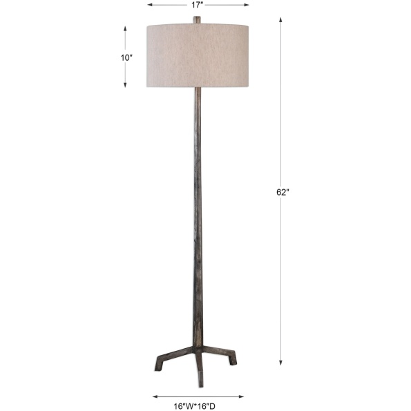 Ivor Cast Iron Floor Lamp