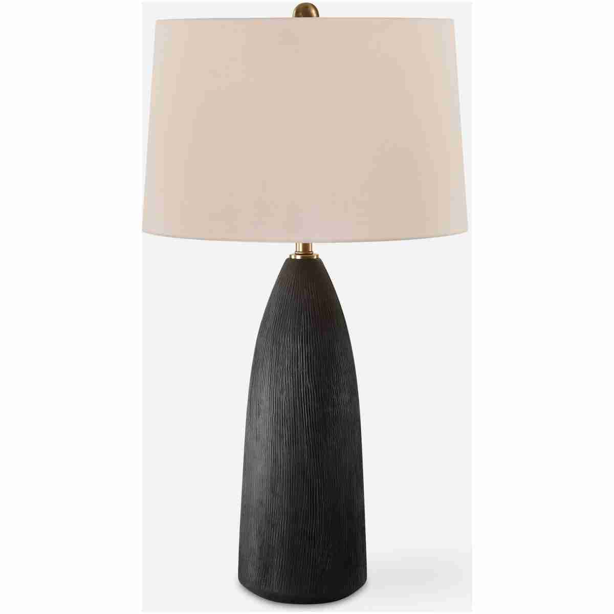 Jett-Black Table Lamp