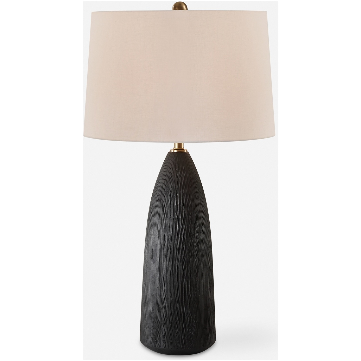 Jett-Black Table Lamp