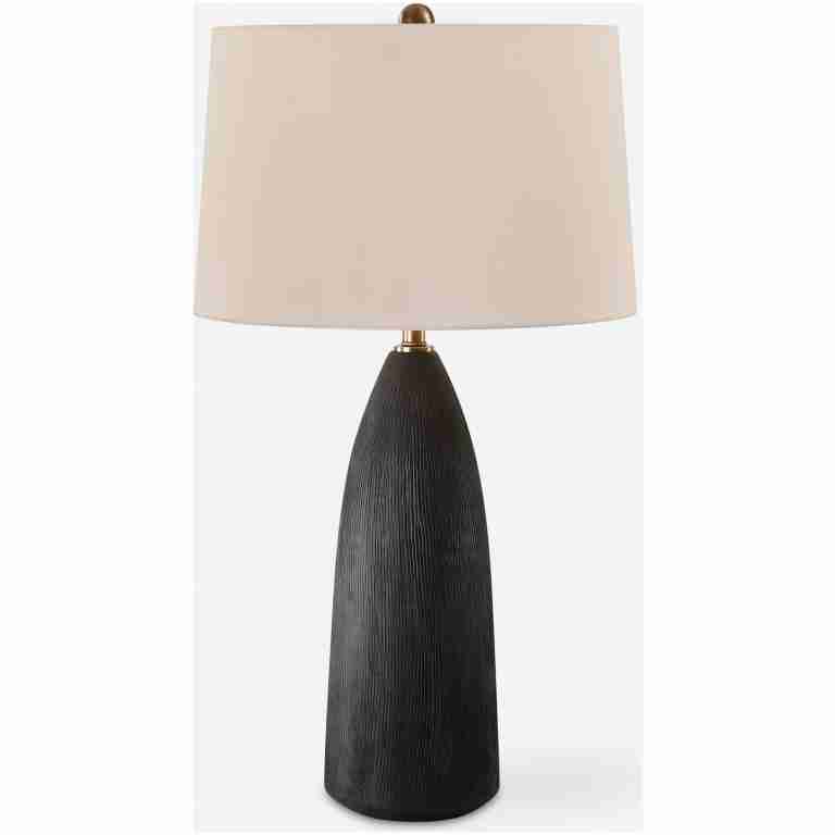 Jett-Black Table Lamp