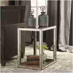 Uttermost Julie Mirrored End Table