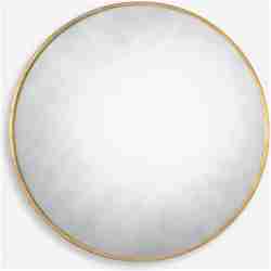 Junius Round-Round Gold Mirrors