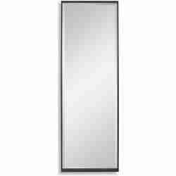 Kahn-Oversized Black Rectangular Mirror