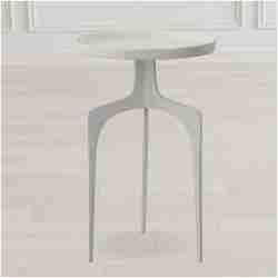 Uttermost Kenna White Accent Table