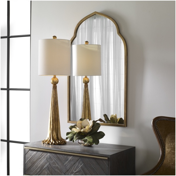 Uttermost Kenitra Gold Arch Mirror